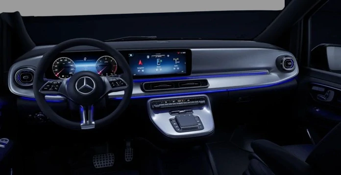 Mercedes Benz V Class 300d 7 osob, Automat, 4x4, Diesel, Černá, 2024